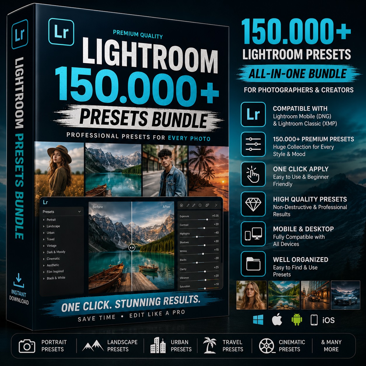 Lightroom 150.000+ Presets