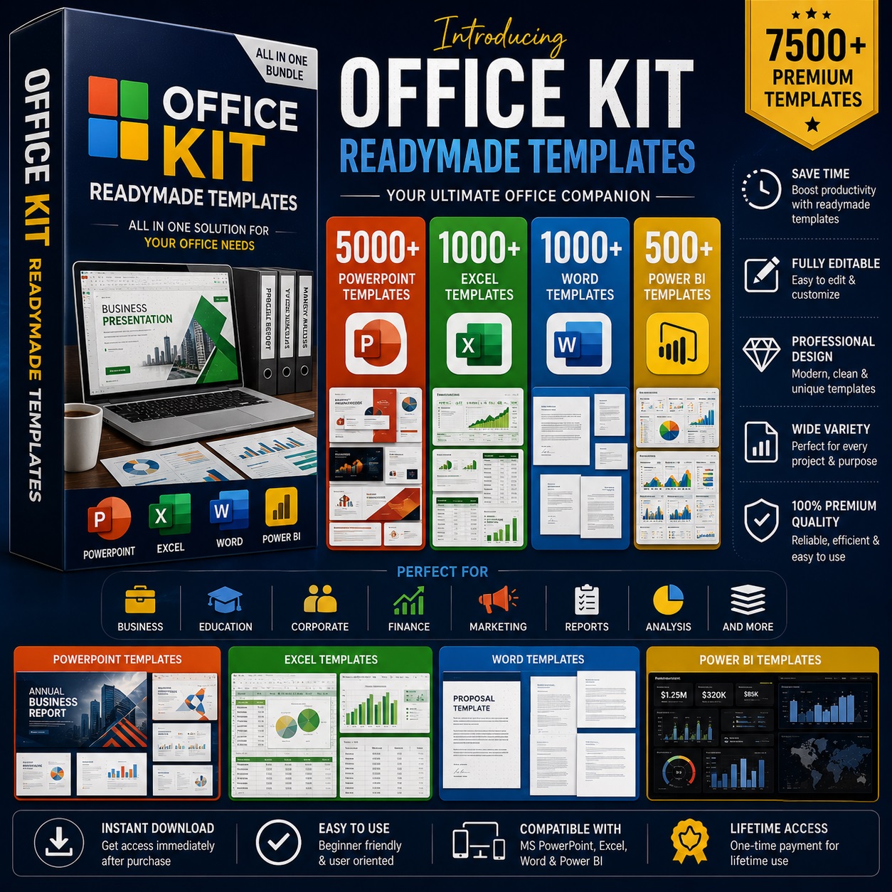 MS Office Kit Templates Bundle
